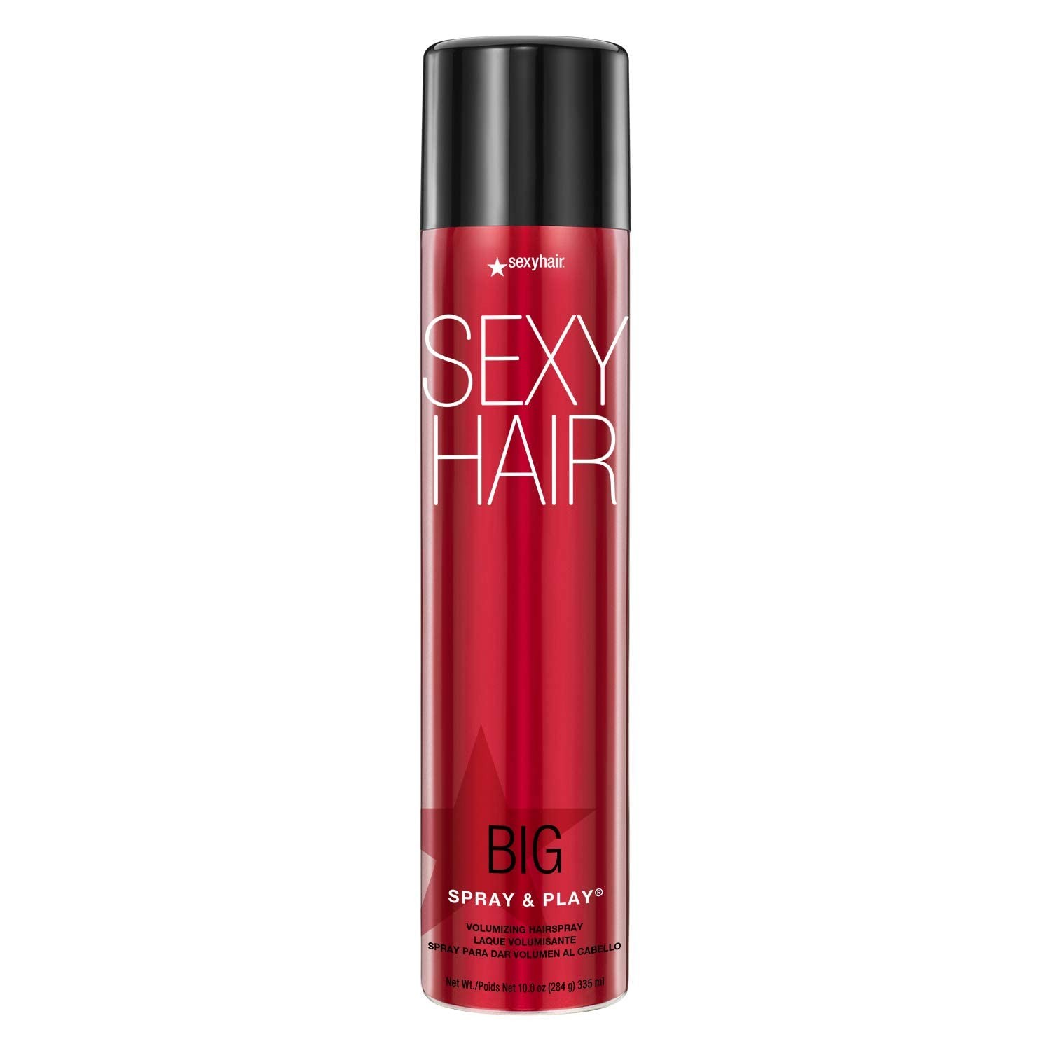 SexyHair Big Spray & Play Volumizing Hairspray | Hold 10 Ounce (Pack of 1)