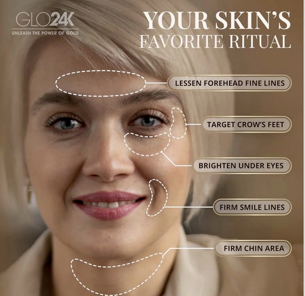 1 GLO 24k Face Lift In Your Syringe ( Face & Eyes) Instant !