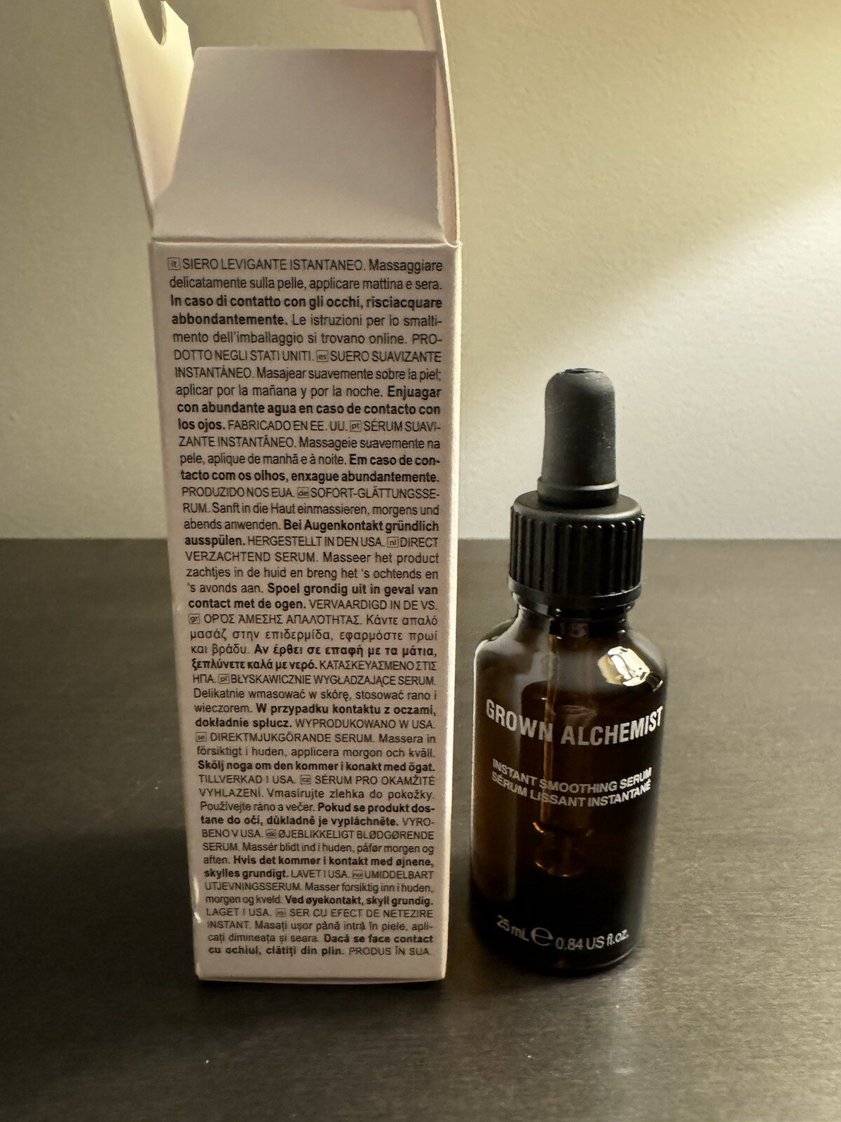 Grown Alchemist Instant Smoothing Serum 25 ml .85 oz Full Size NIB
