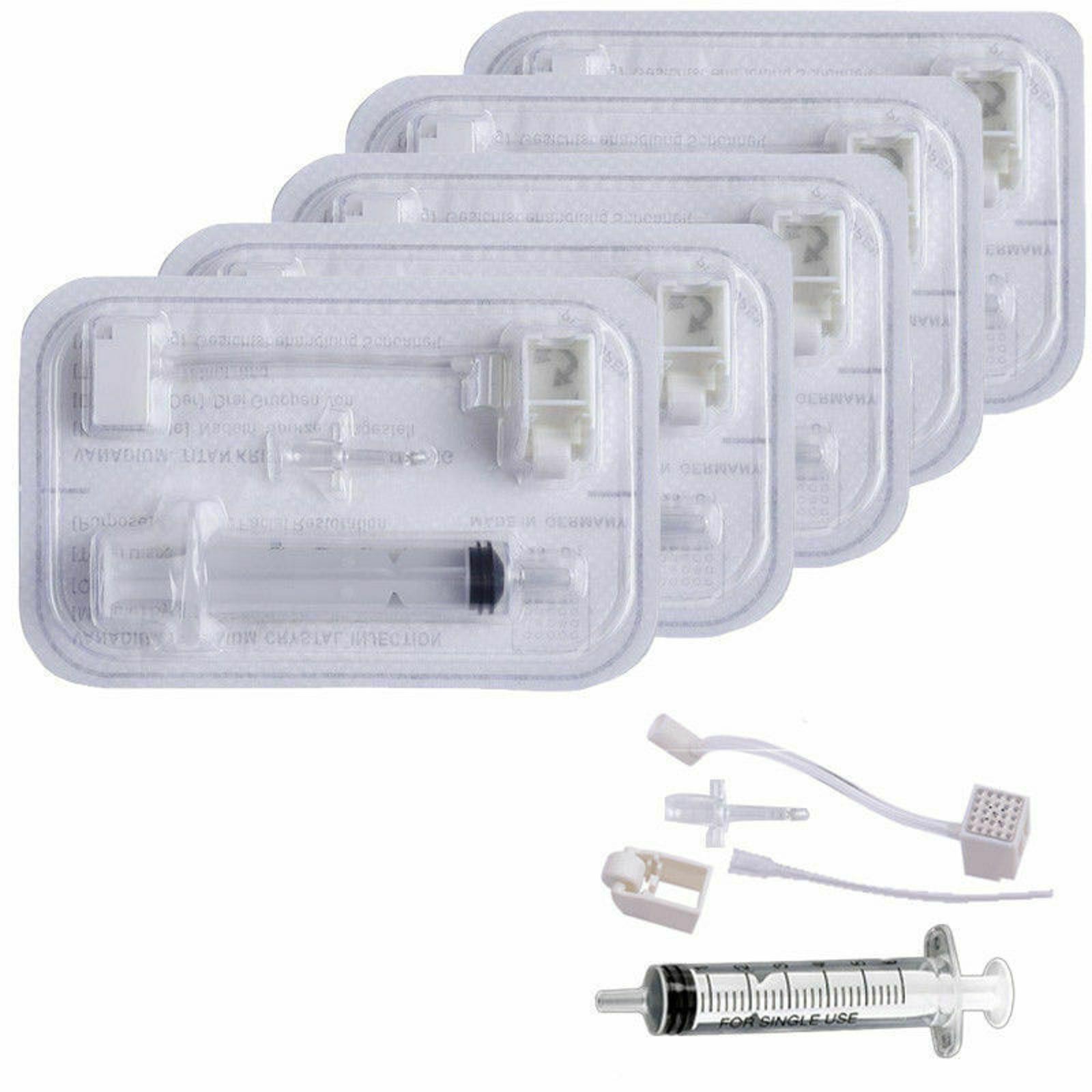 Vanadium Titanium Crystal Needle Cartridge For High Pressure Injection Meso E