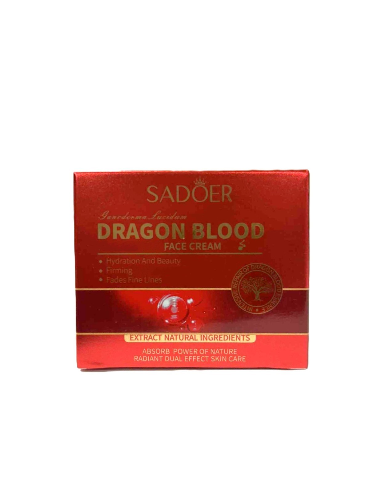 3 Packs Sadoer Dragon Blood Face Cream 50g – Hydrating Daily Cream with Retinol