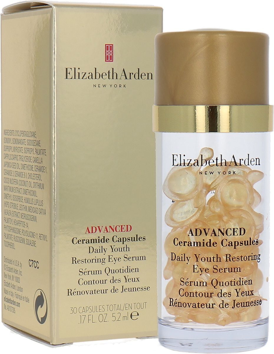 Elizabeth Arden Ceramide Capsules Daily Youth Restoring eye serum 30 caps BNIB