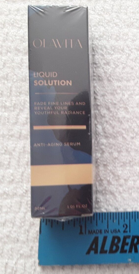 OLAVITA Liquid Solution Anti Aging Serum 30 ml 1.01 oz New Sealed Exp 2027