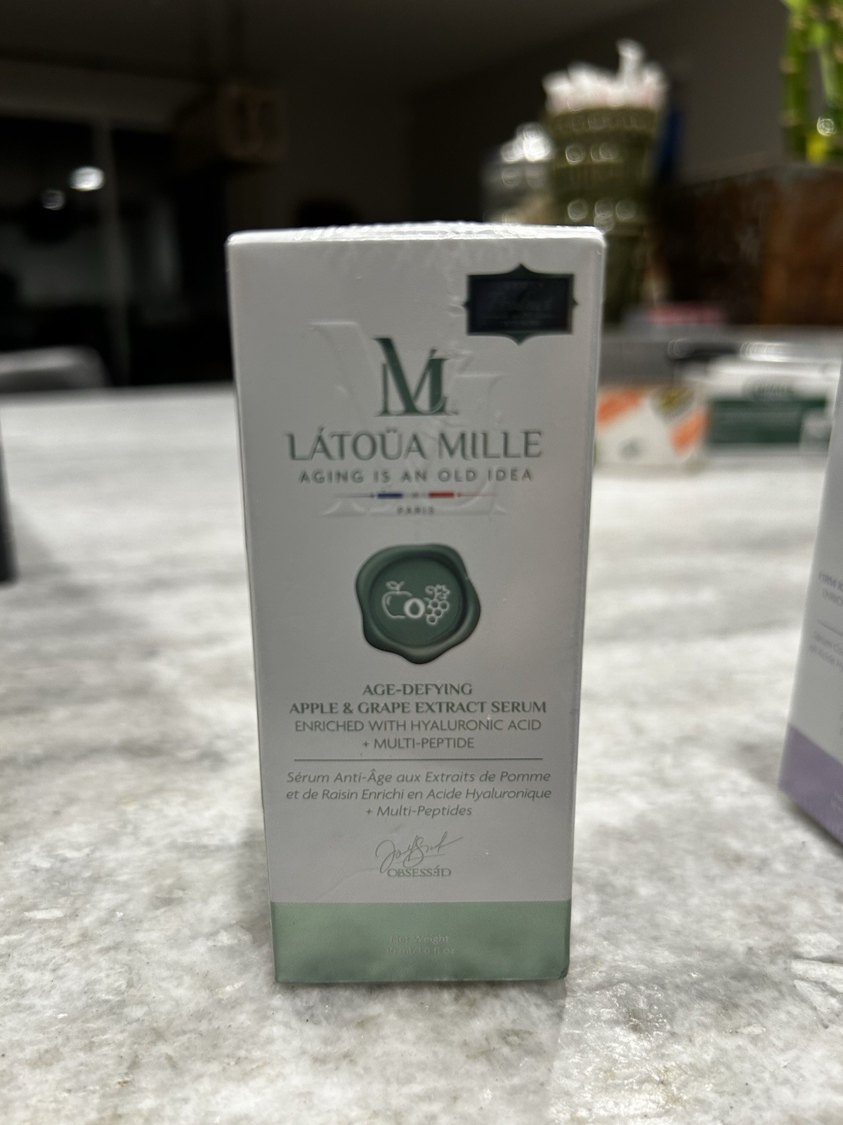 Latoua Mille Age-Defying Apple & Grape Extract Serum NIB Sealed