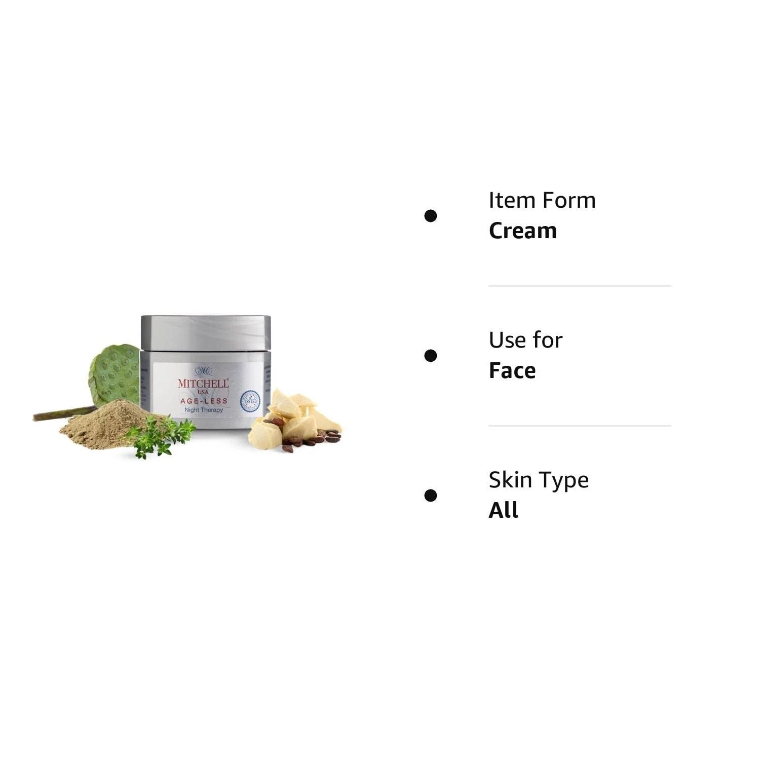 Mitchell USA Night Therapy Anti Aging Night Cream 50gm