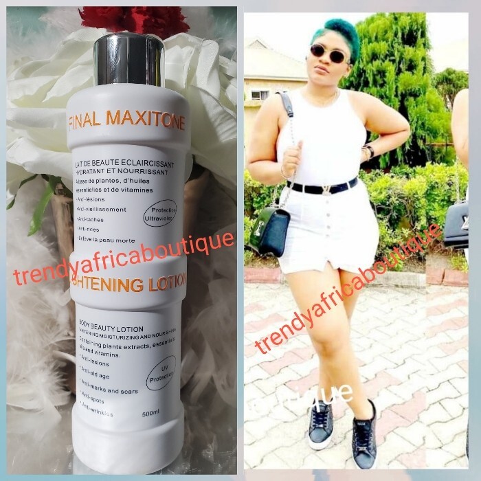 Final Maxitone Lightening Body Lotion. Anti Marks & Spot. 500mlX1.👌AUTHENTIC