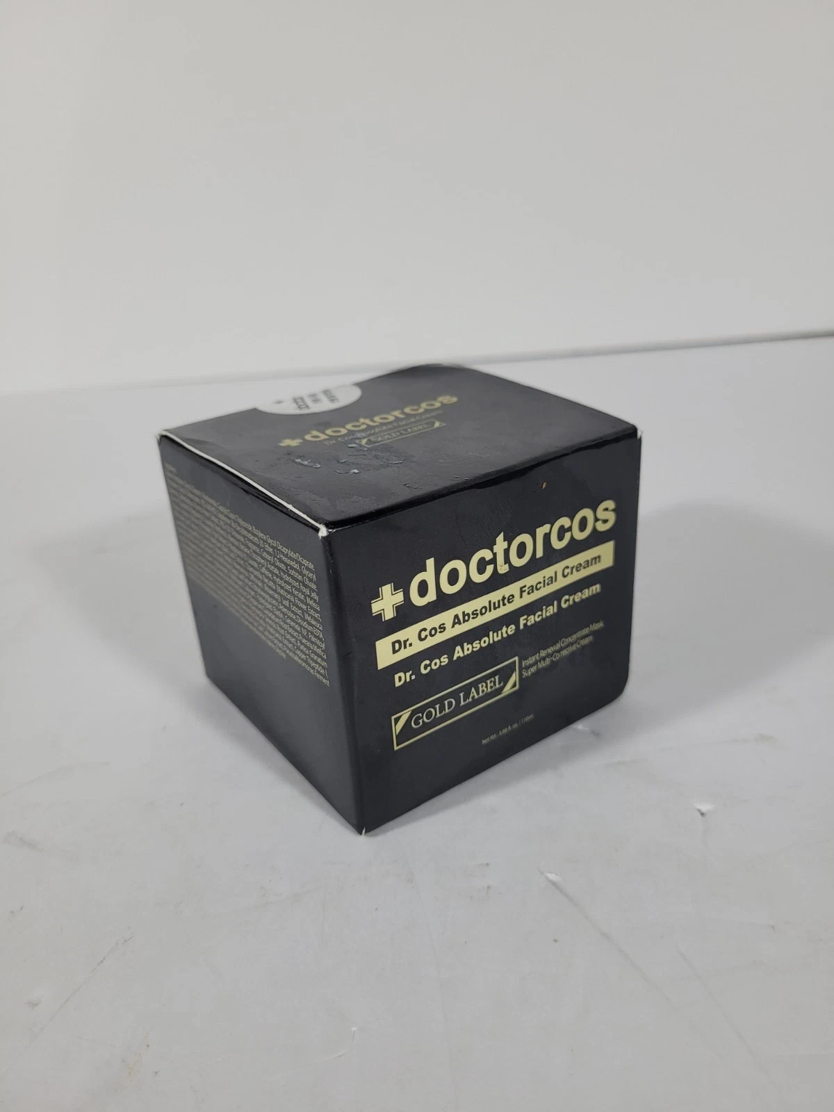 +DOCTORCOS ABSOLUTE FACIAL CREAM GOLD LABEL NEW AND not SEALED 3.71 oz