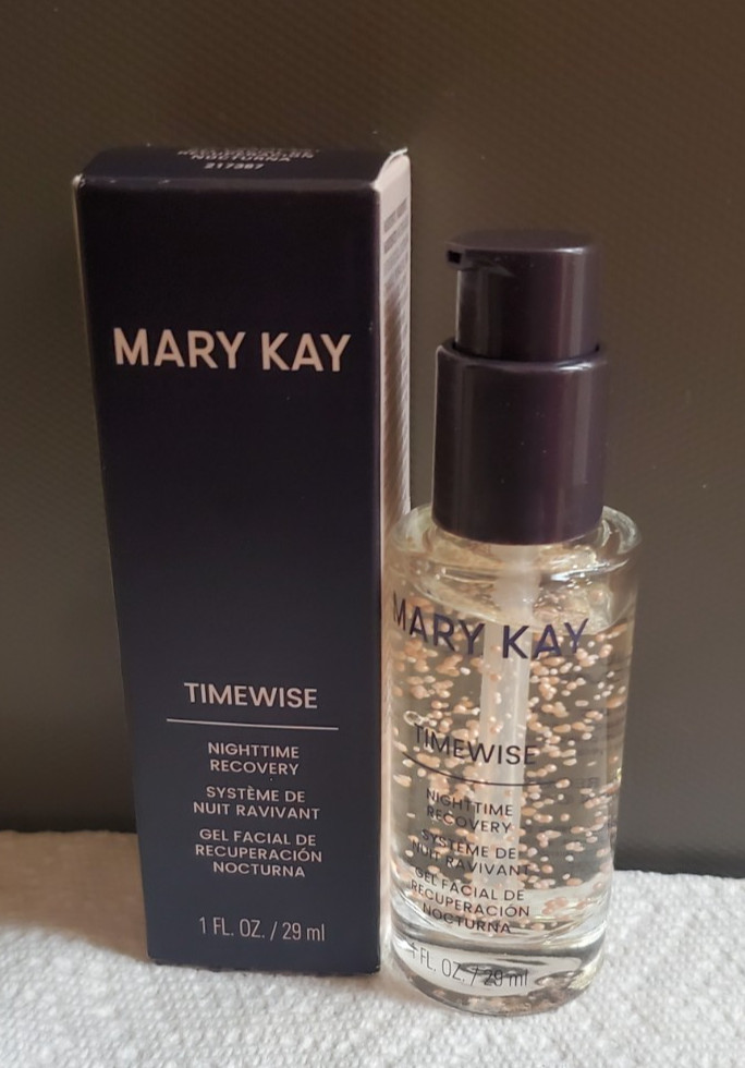 MARY KAY NIGHTTIME RECOVERY/NEW NIGHT SOLUTION WITH TIMEWISE 3D COMPLEX~217387
