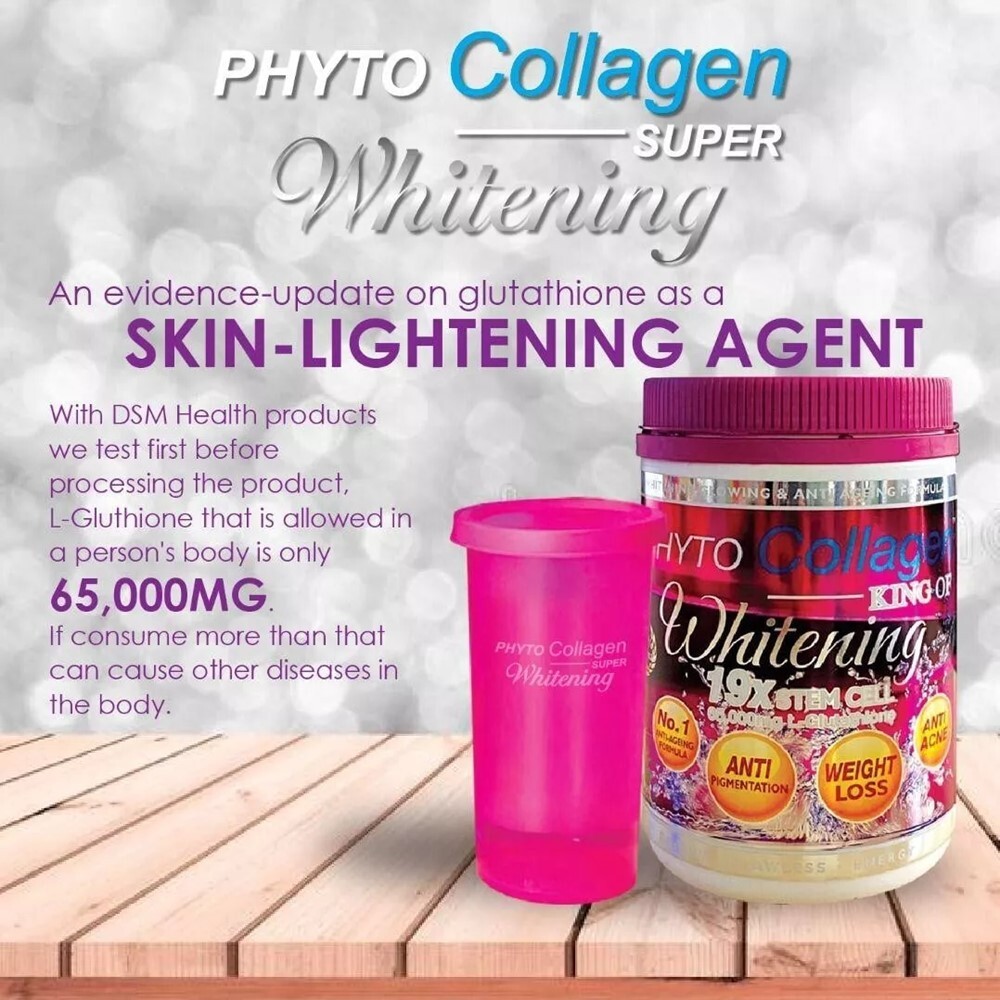 Phyto Collagen Whitening Gluta Stem Cell Anti Aging Wrinkles Weight Loss