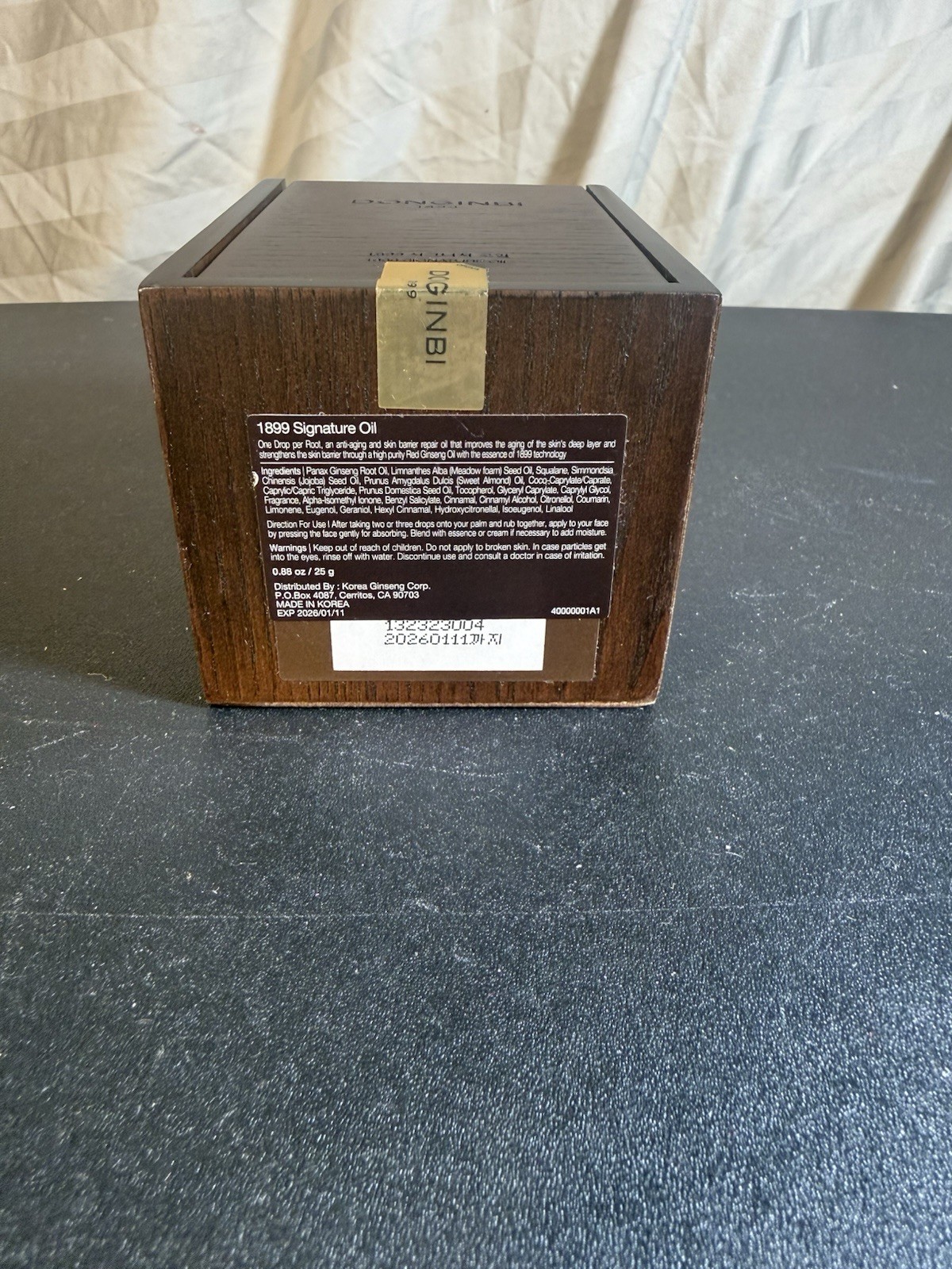Donginbi 1899 Signature Oil 0.88 oz 25g Anti Aging Facial Oil New Sealed