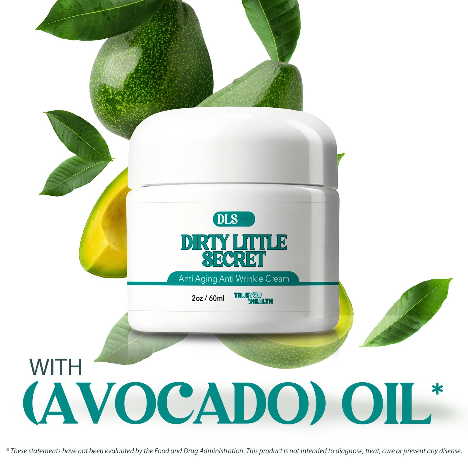Dirty Little Secret – Our Best Anti Aging Anti Wrinkle Cream – Face, Neck, Eyes