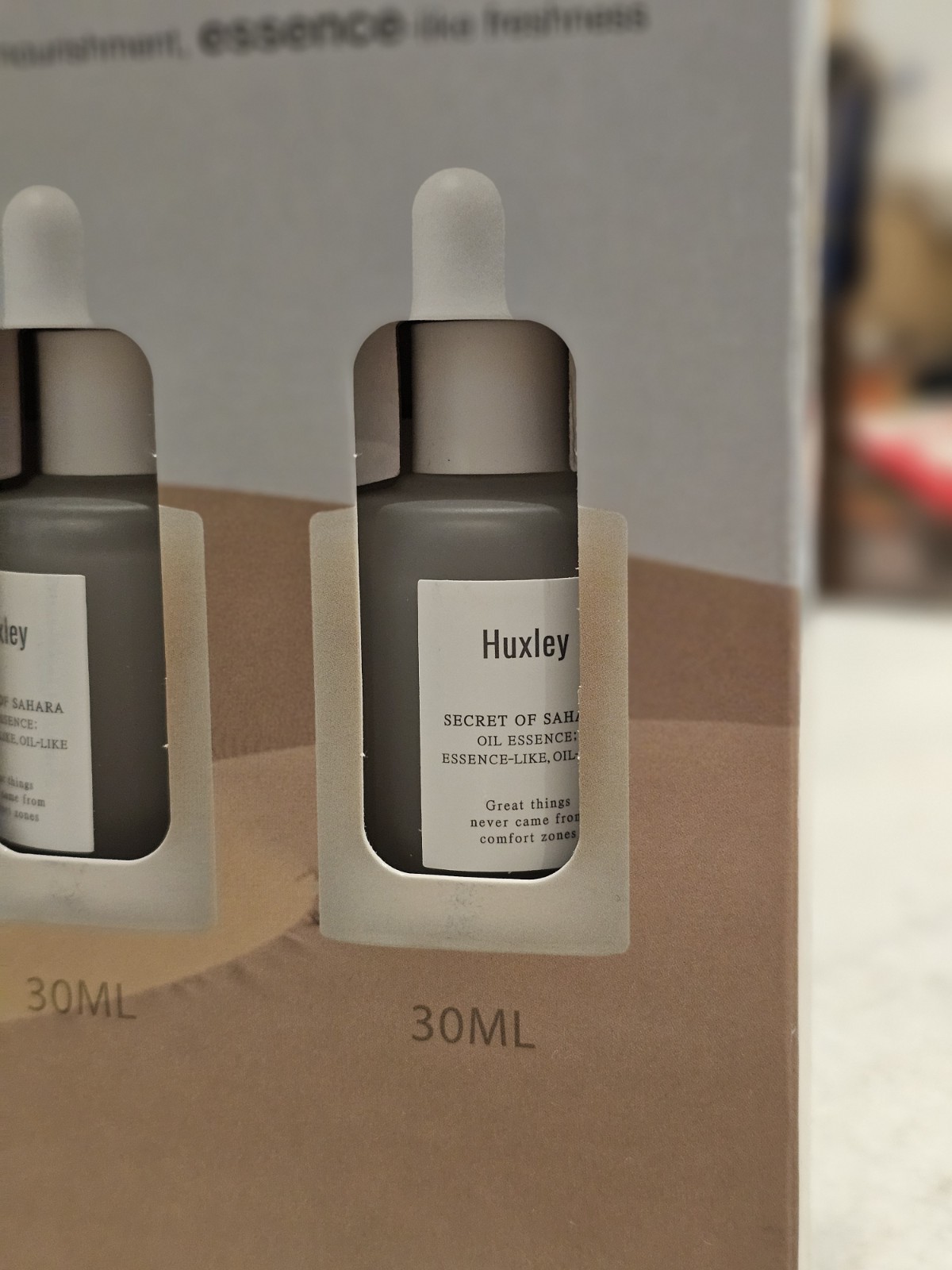 Huxley Oil Essence: Essence Oil Like Premium Facial Serum 30ml – 2 Pack Korea