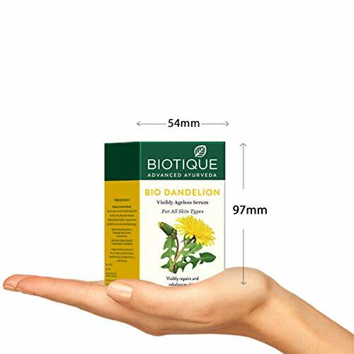 Biotique Bio Dandelion Visibly Ageless Serum, 40 ml Free Shipping