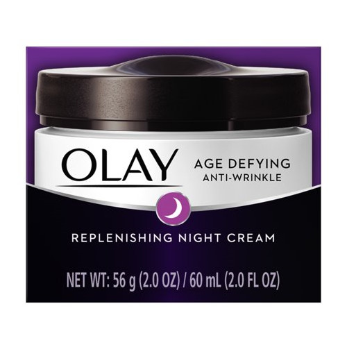 Olay Age Defying Night Cream Replenish Skin Moisture Anti Wrinkle Anti Line 2oz