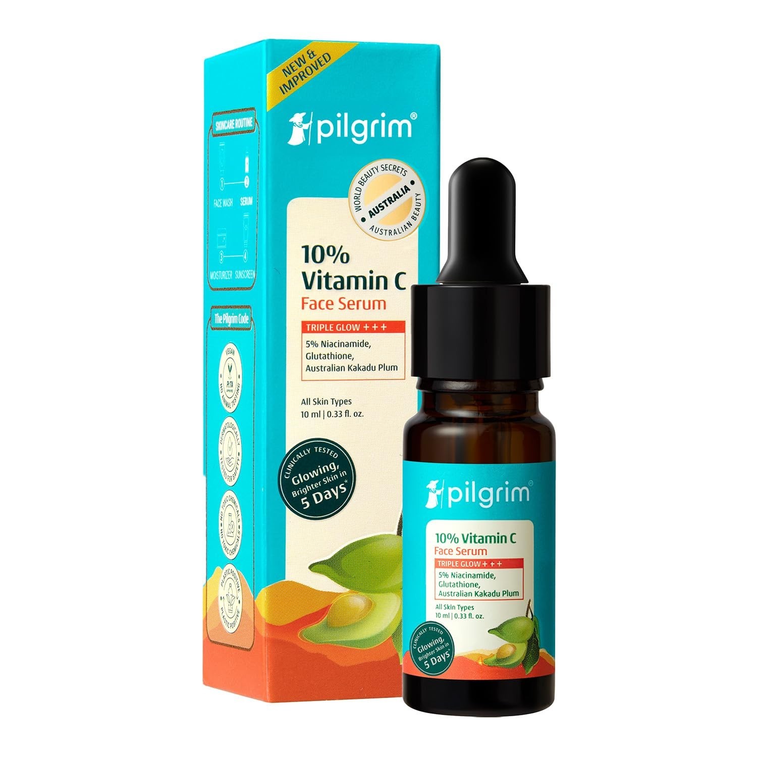 Pilgrim Vitamin C Face Serum 10ml Fast Shipping