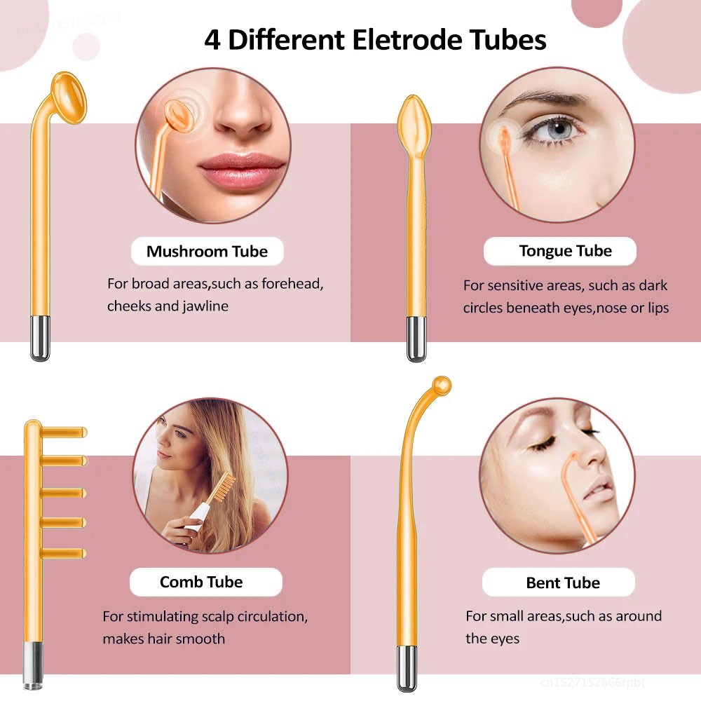 High Frequency Facial Wand- Portable Handheld High Frequency Facial Machine Skin
