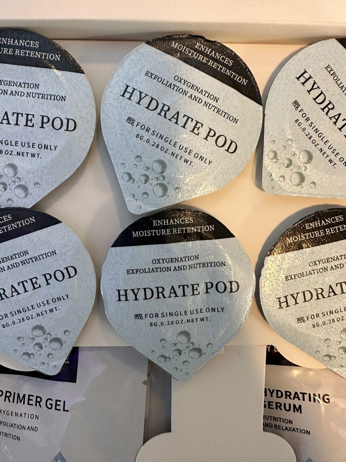 Oxygen Hydrate Facial Pods, Oxygen Machine Kit Hydrate Capsules acne treatment