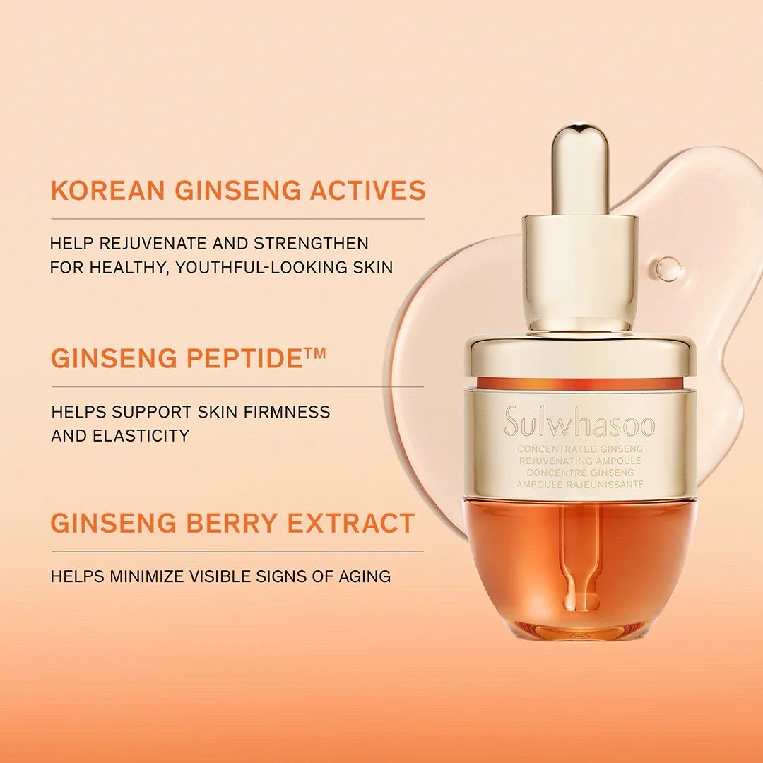 Sulwhasoo Concentrated Ginseng Rejuvenating Ampoule 1ml x 24pcs (24ml)