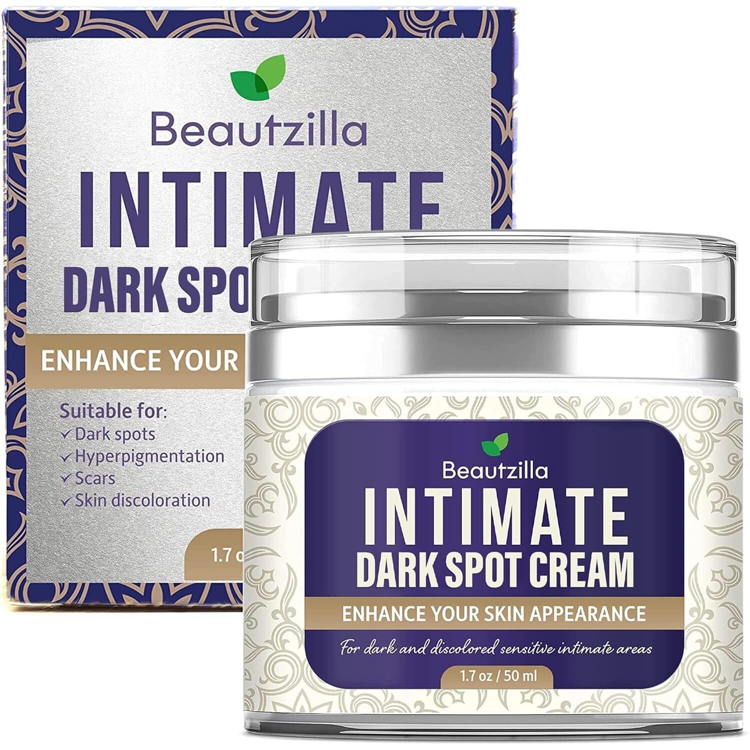 Intimate Area Dark Spot Corrector 168ml Moisturizing Skin Cream for All Skin