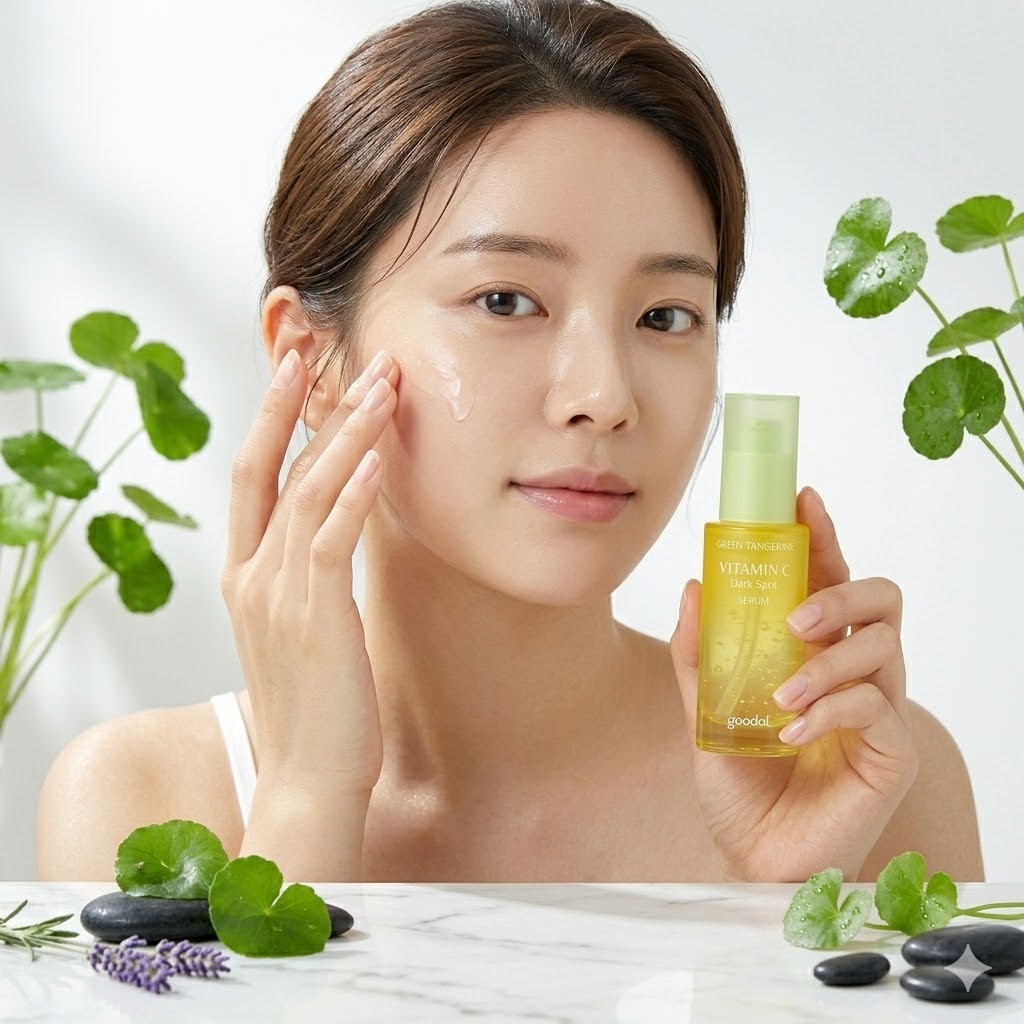 Goodal Green Tangerine Vita C Serum 40ml Hydrating Korean Skincare