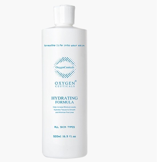 oxygenceuticals hydrating formula 500ml for face skin solution