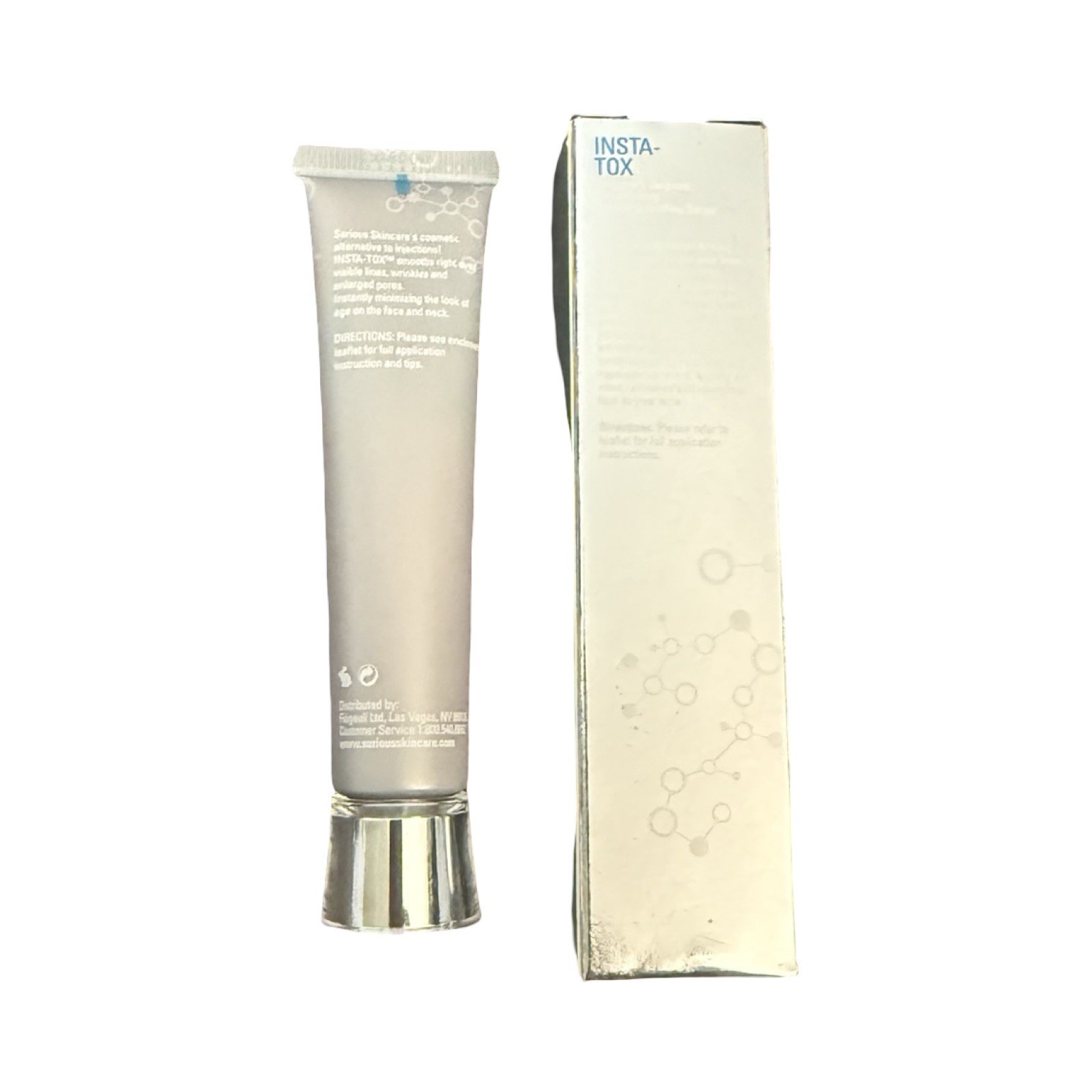 Serious Skincare INSTA-TOX Instant Wrinkle Smoothing Serum | Tightens Skin (2pc)