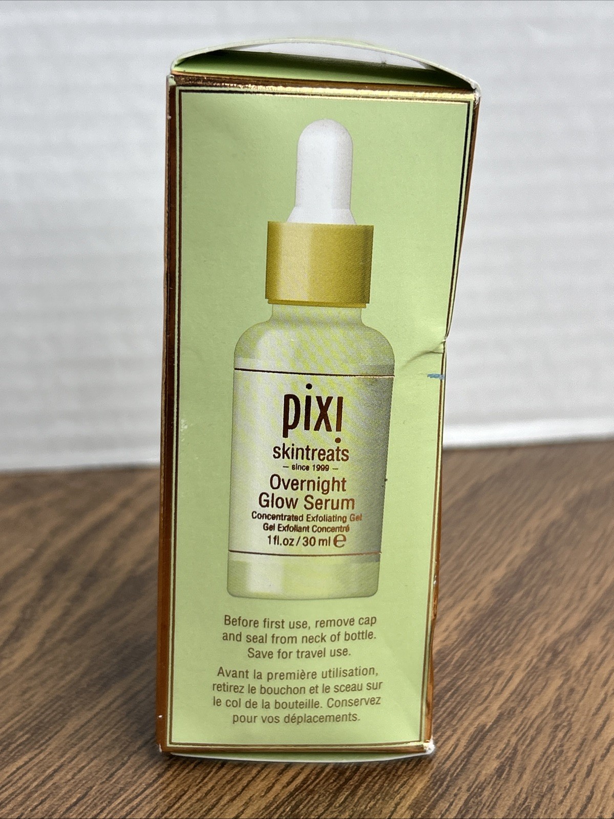 Pixi Overnight Glow Serum | Glycolic Acid Exfoliating Serum for Radiance | Helps
