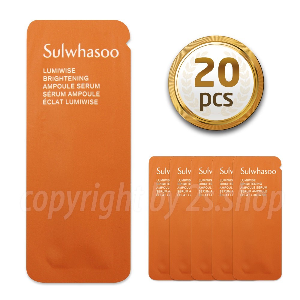 Sulwhasoo Lumiwise Brightening Ampoule Serum 1ml x 20pcs