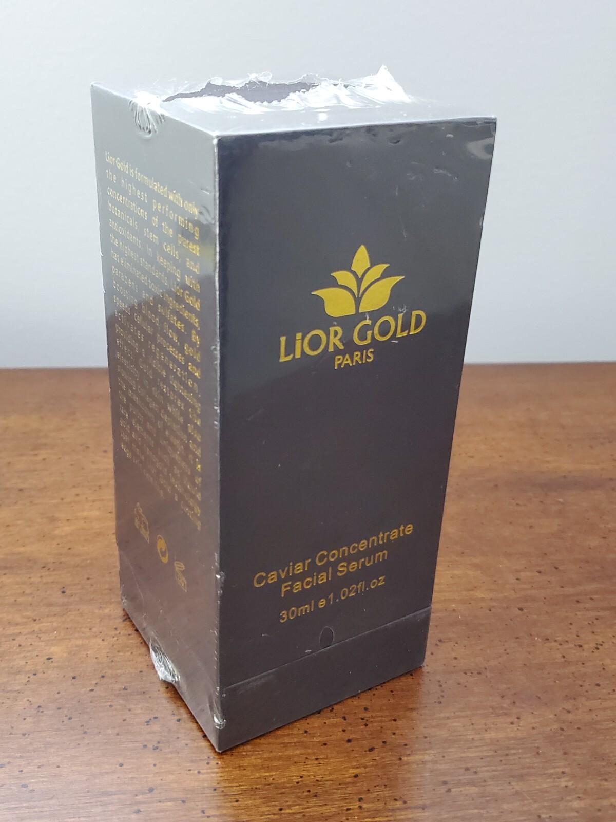 Sealed NIP Lior Gold Paris Caviar Concentrate Facial Serum 30 ml 1.02 fl oz