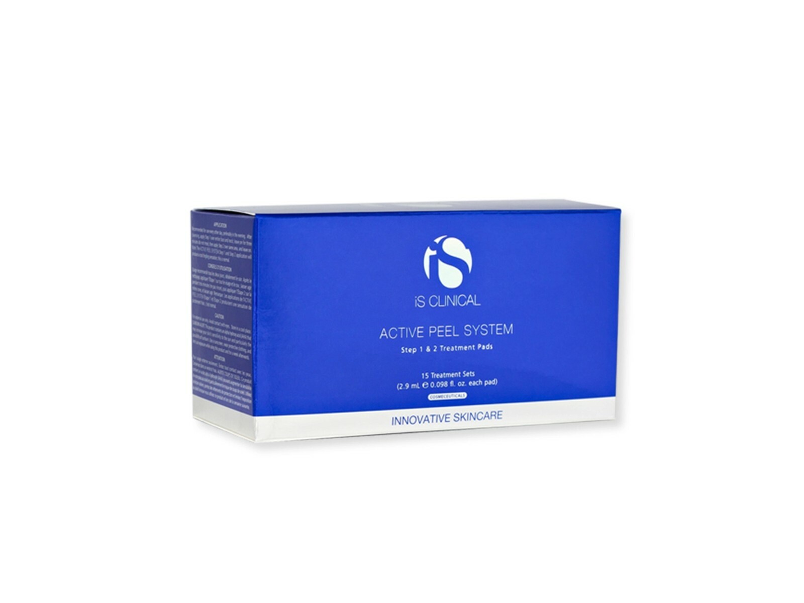 Is Clinical Active Peel System Step 1 & 2 Treatment Pads 15 Treatments sets 2.9m