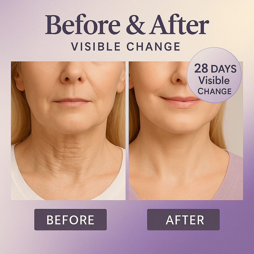 Neck Firming Cream 50g–Peptides & Collagen Lift for Wrinkles, Lines & Loose Skin