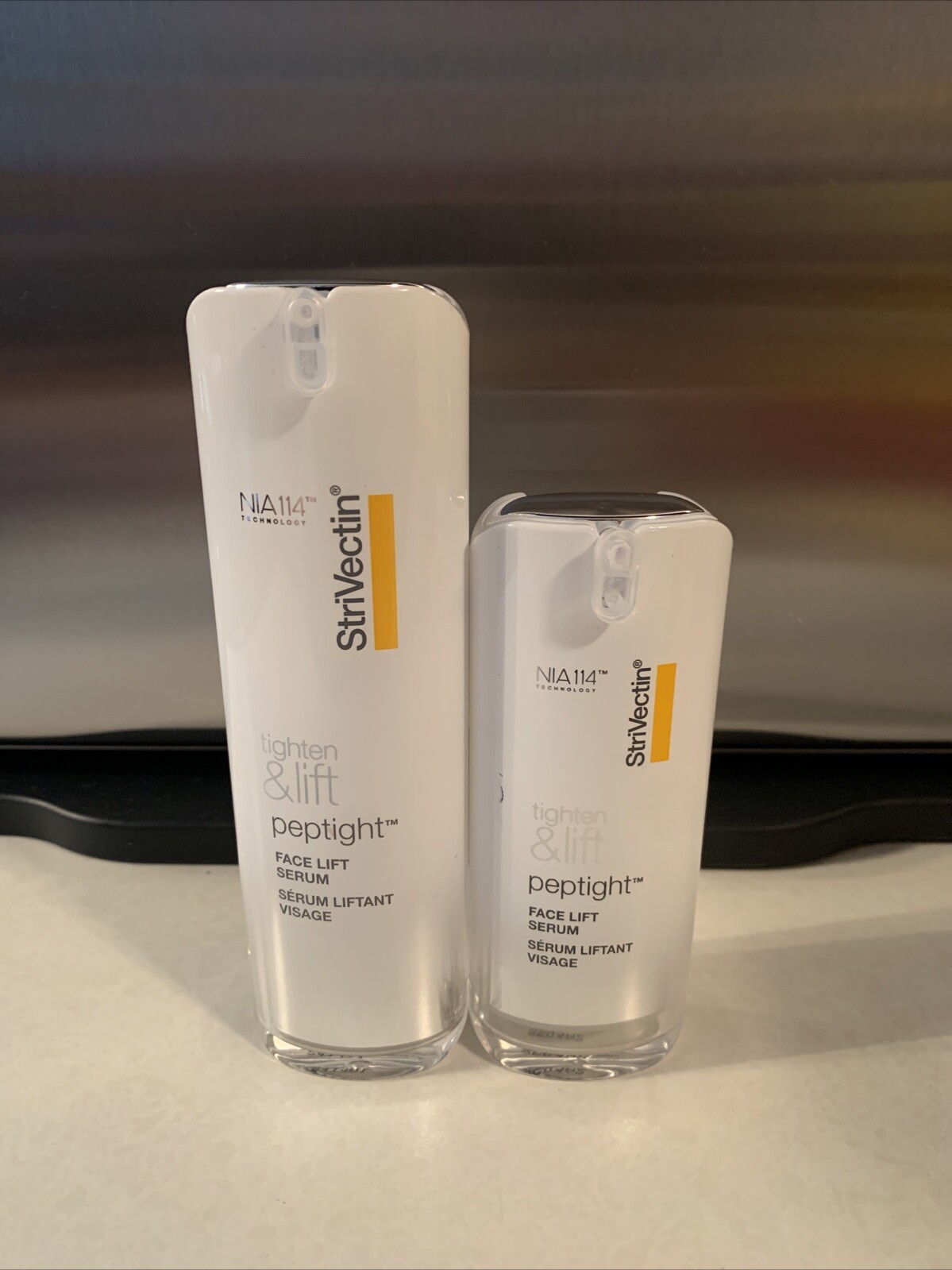 Strivectin Peptight Face Lift Serum 1.0 fl oz + 0.5 fl oz New W/out Box.