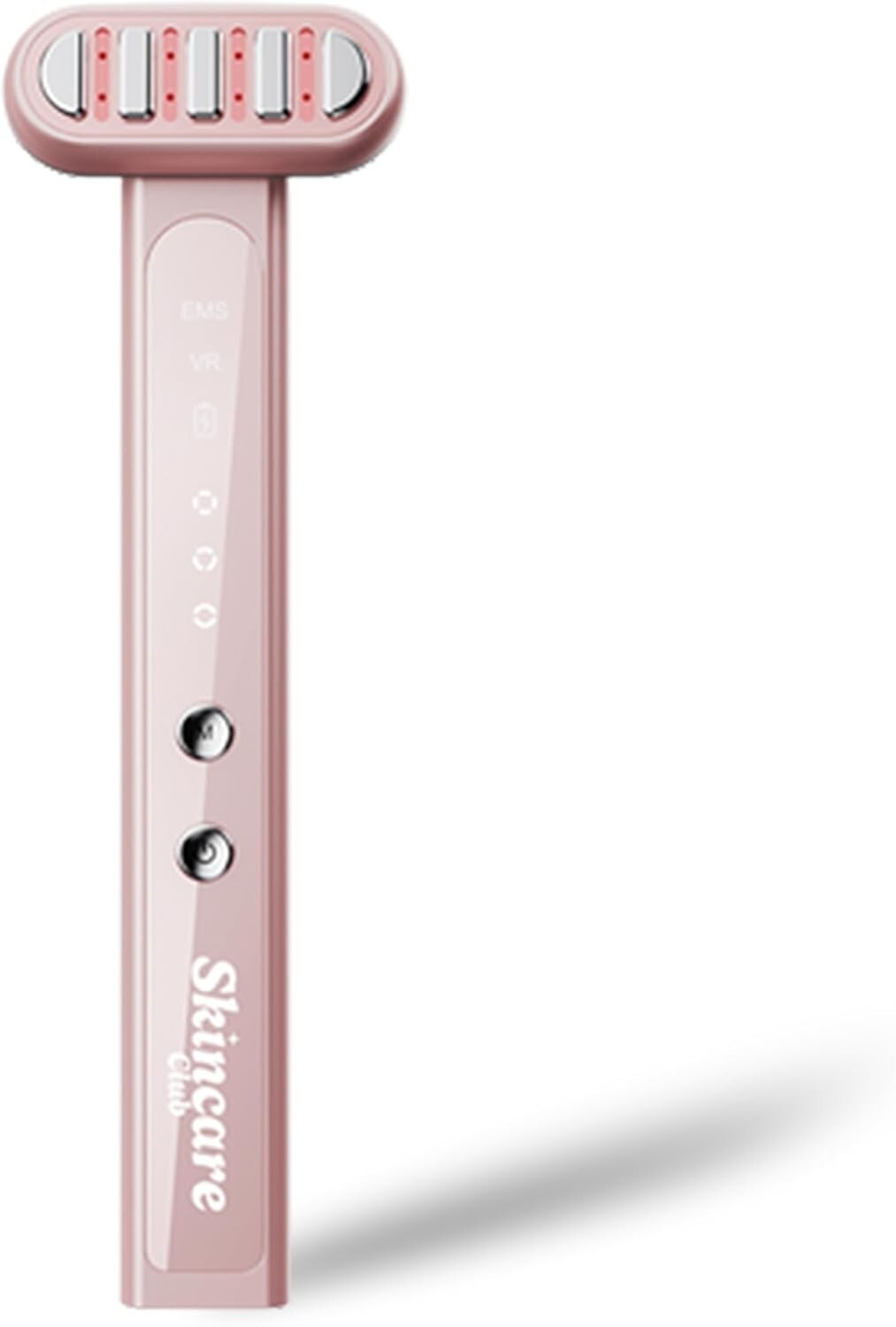 Skincare Club 4-in-1 Red Light Therapy Skincare Pink Wand * Anti-Aging Massager