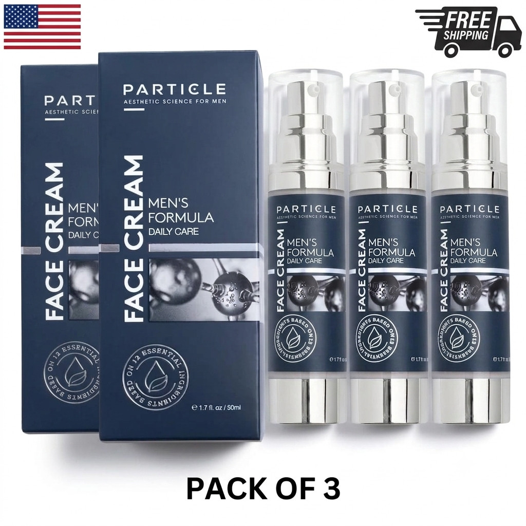 3X Particle Face Cream Men 6 in 1 Anti-Aging Cream Fights Eye Bags Dark Spots