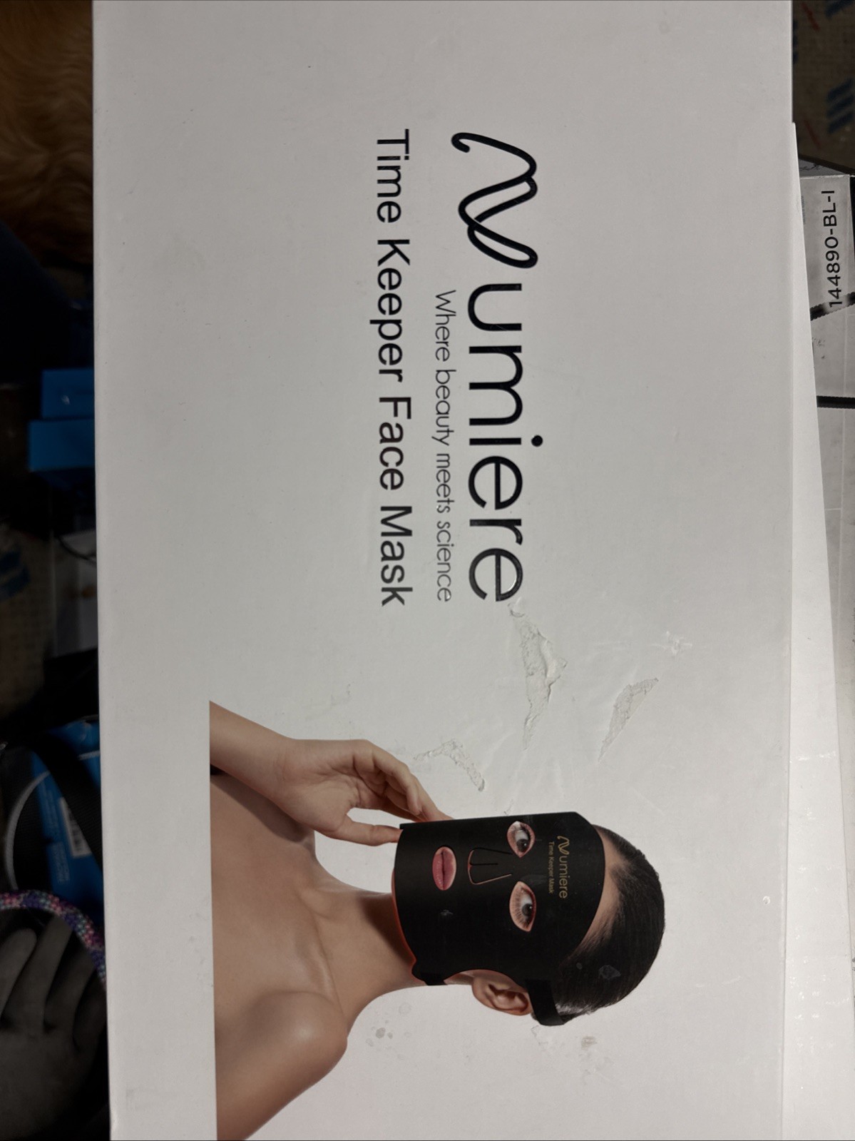 Numiere Time Keeper LED Face Mask Blue / Red / NIR Light Therapy – Unsealed Box