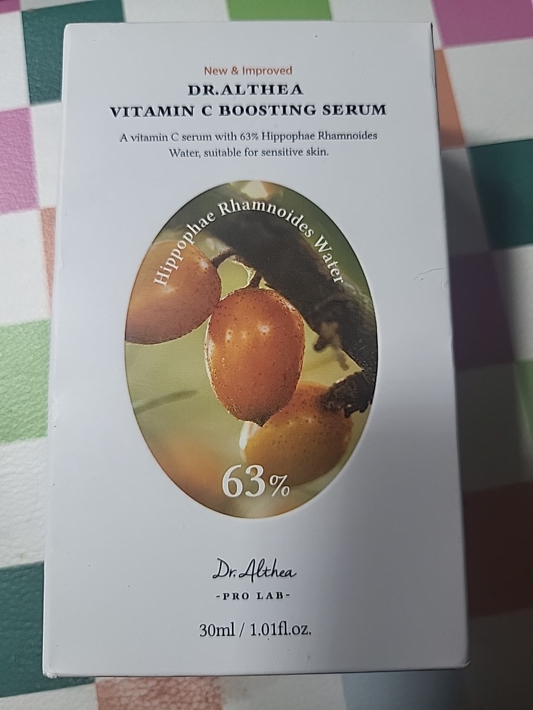 Dr.Althea Vitamin C Boosting Serum Dark Spots & Uneven Skin Tone 1.01oz Exp 7/28