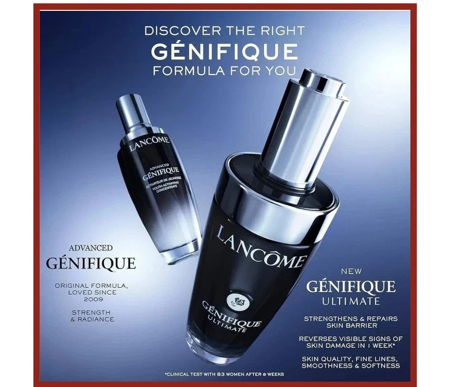 Lancome Advanced Genifique Youth Activating Concentrate 3.38oz /100ml New Sealed