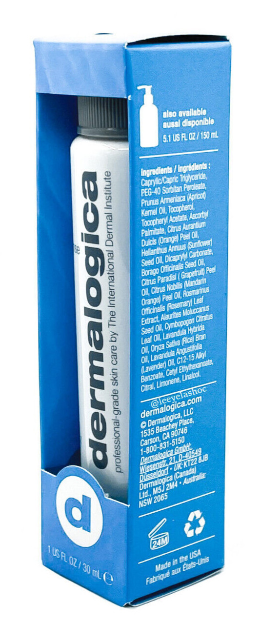 Dermalogica Precleanse Travel Size ( 1 fl.oz / 30 ml ) *New In Box*