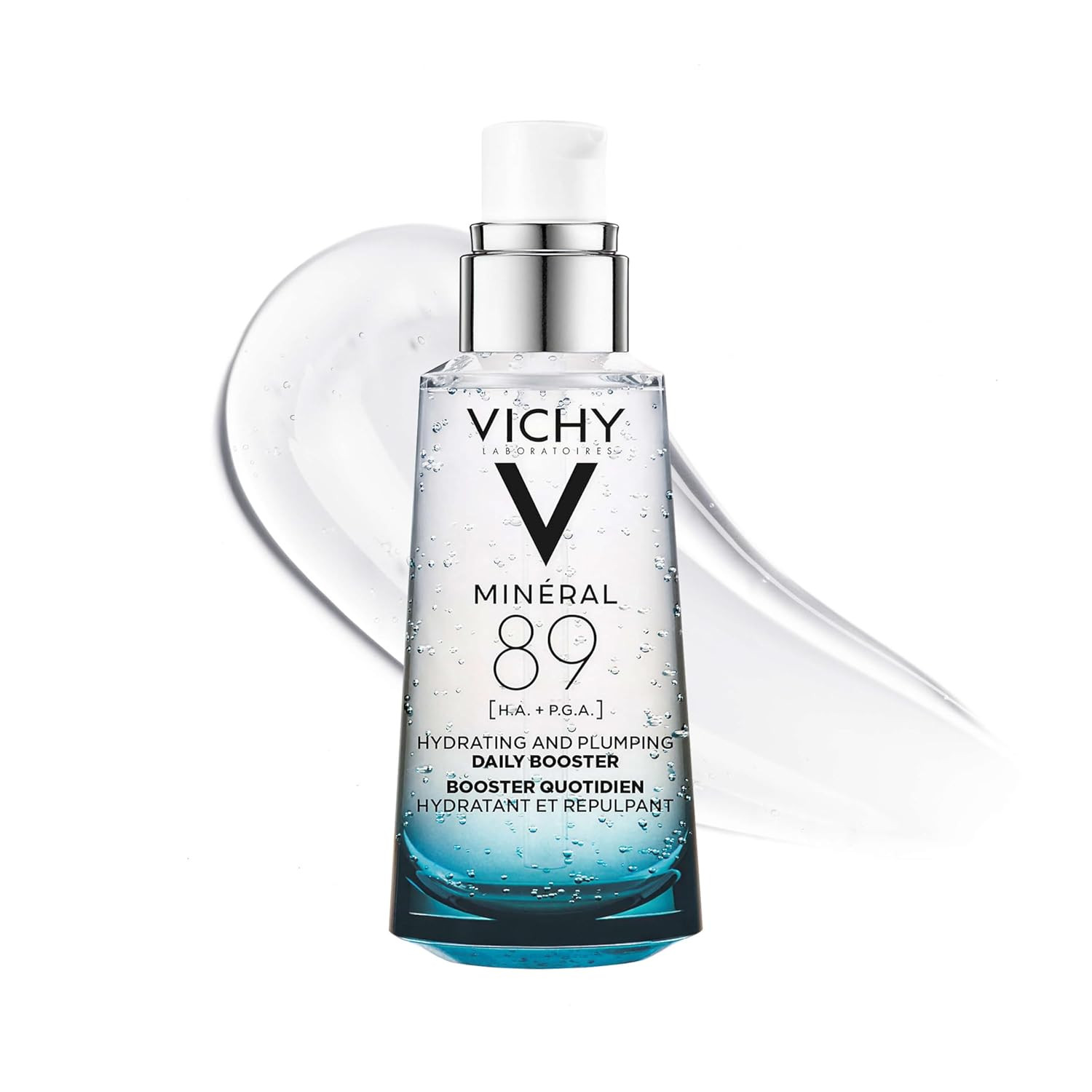 Mineral 89 Booster, Pure Hyaluronic Acid Serum for Face with Polyglutamic Acid f