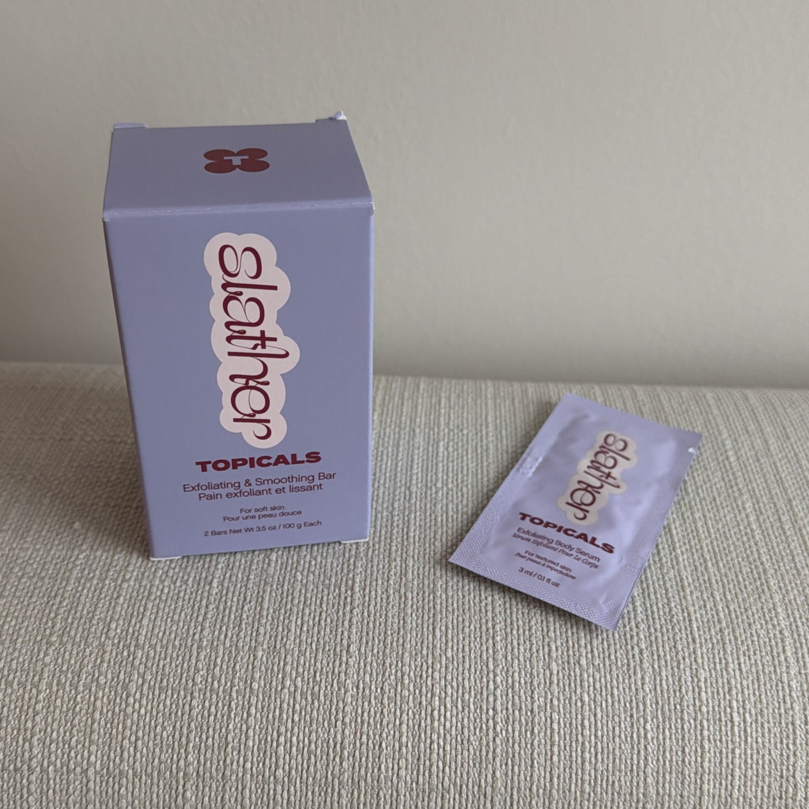 Topicals Slather Exfoliating Smoothing Bar 150ml