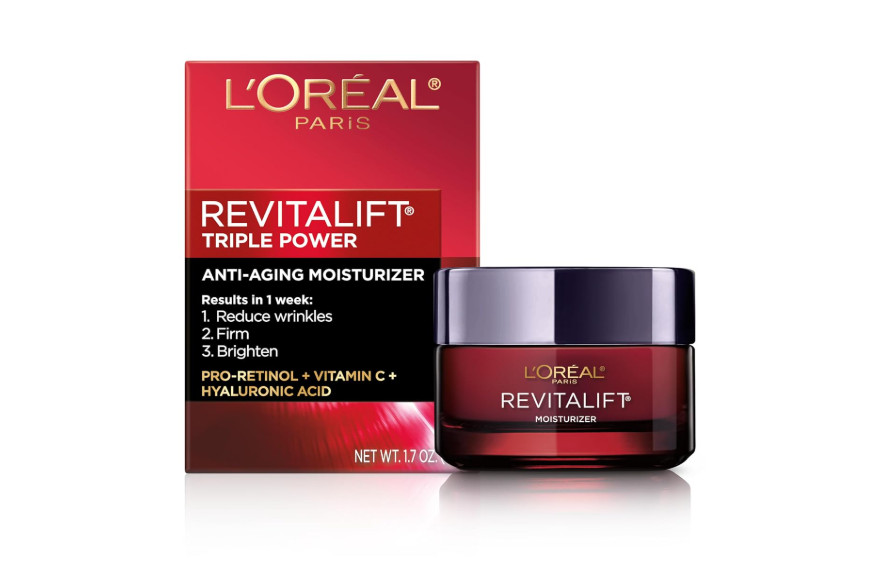 L’Oreal Paris Revitalift Triple Power Anti-Aging Face Moisturizer – 1.7 Oz