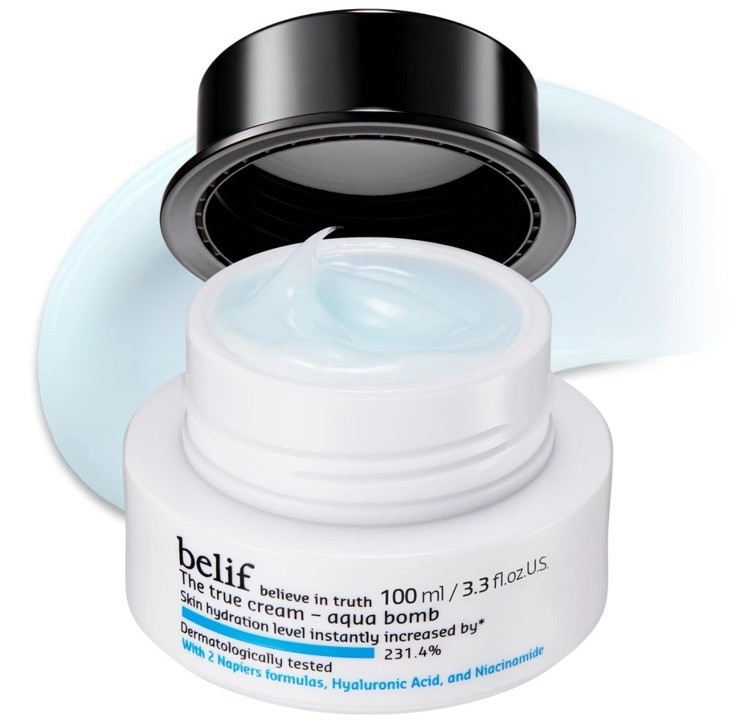 Aqua Bomb – Lightweight Gel Moisturizer with Niacinamide, Hyaluronic Acid & S…