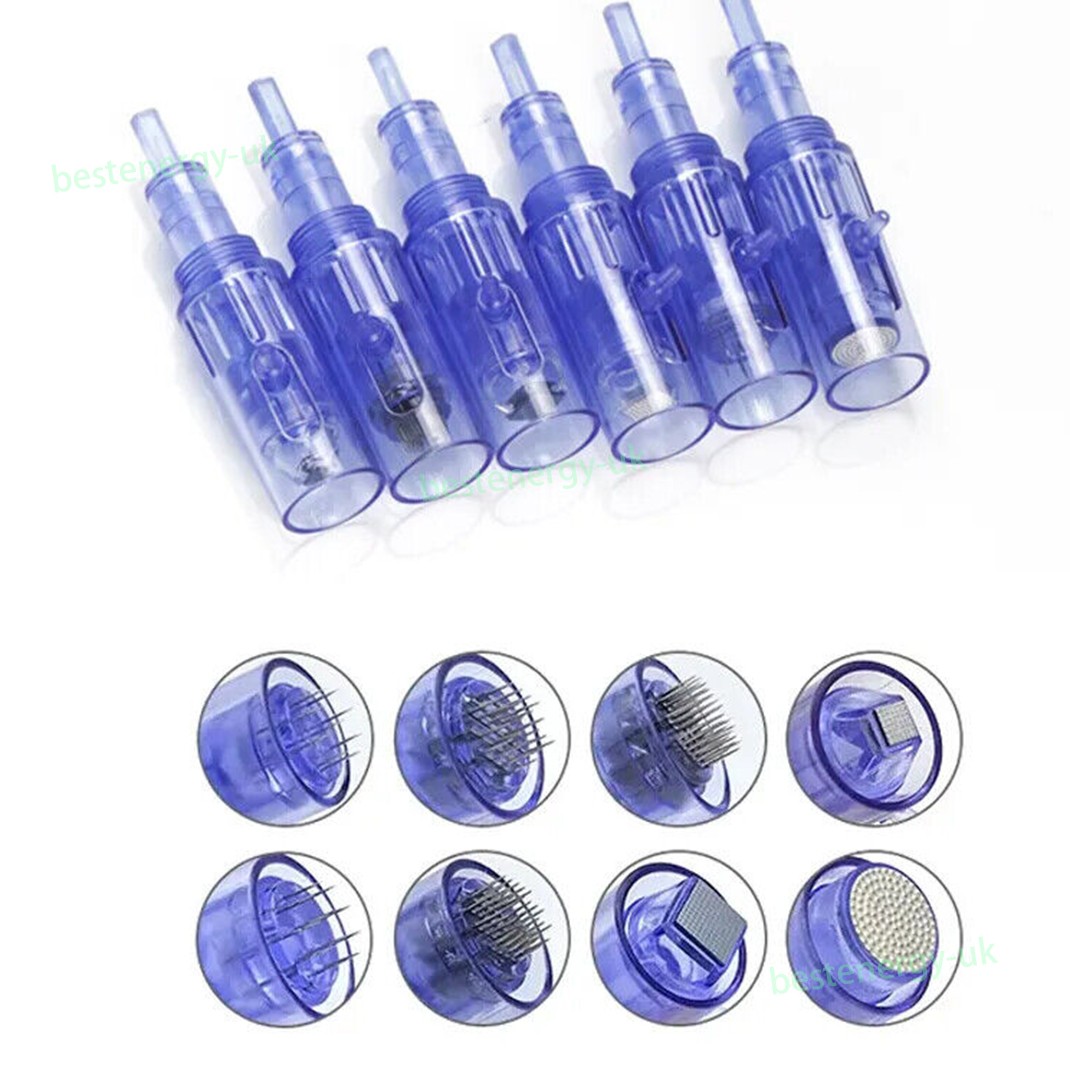 10/20/50Pcs Replacement 9/12/24/36/42 Pins 3D/5D Nano Needles Cartridges Tips