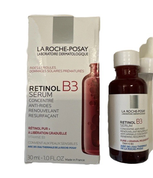 La Roche-Posay Pure Retinol B3 Serum – Anti-Wrinkle Concentrate, 1.0 oz NIB