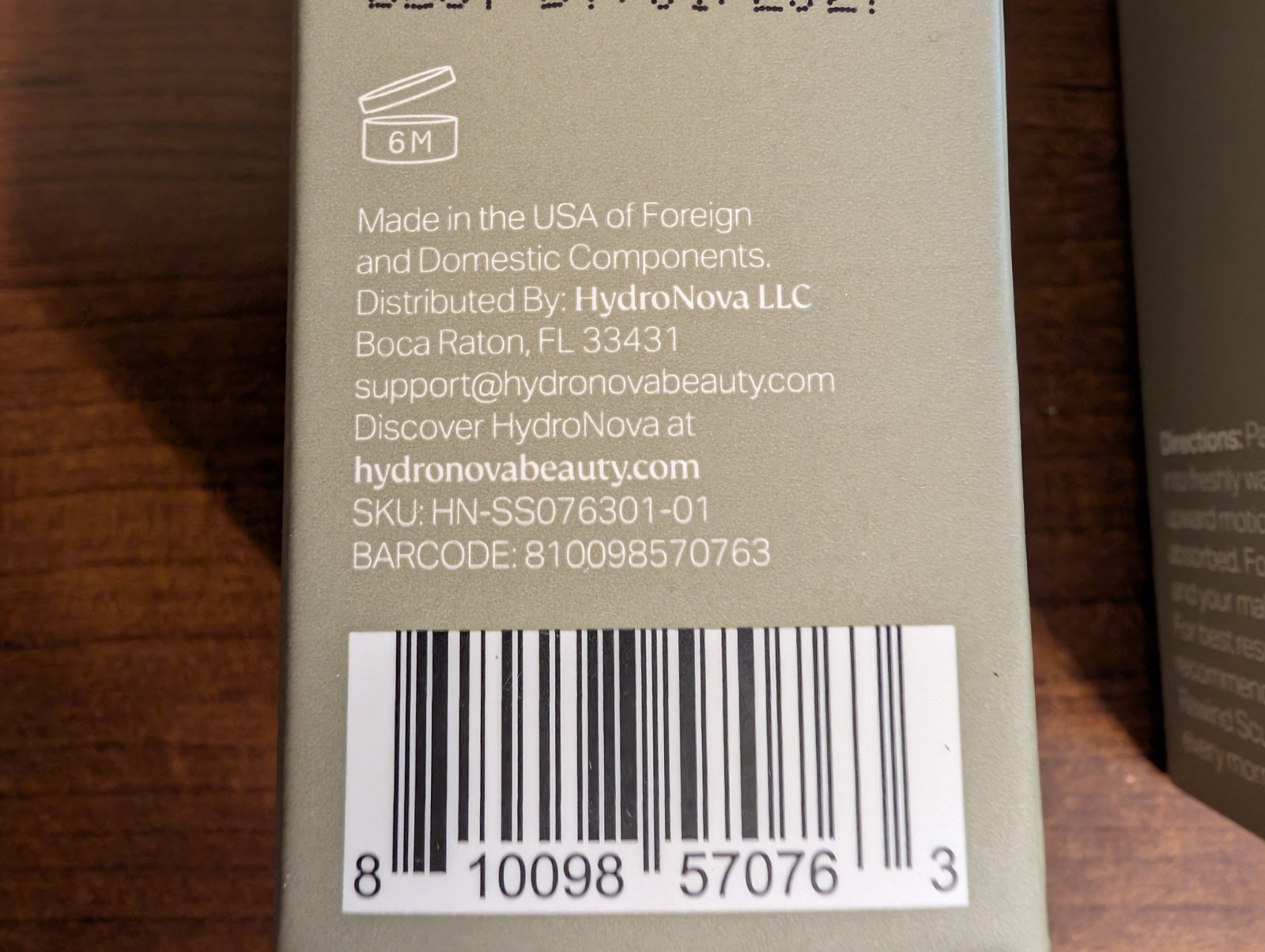 Lot of 2 NIB Factory Sealed HydroNova Total Rewind Sculpting Serum 1fl Oz/30ml