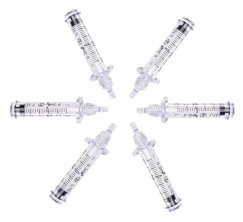 10Pcs Lot Disposable 0.3ml TBZK Plastic Tubes Empty Storage Container Beauty Use