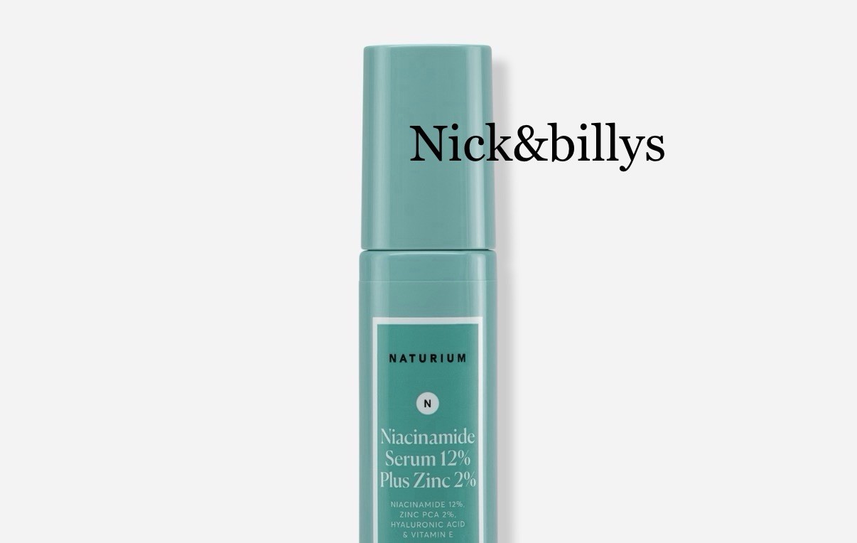 NEW NIB Naturium Niacinamide Face Serum 12% + Zinc 2% Travel Size 15ml/0.5oz