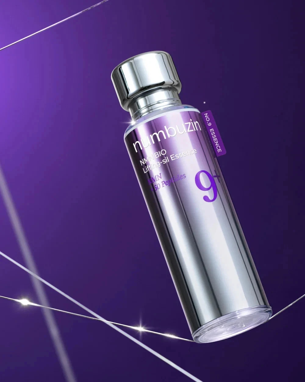 No.9 NAD+ Bio Lifting-sil Essence 50ml | Anti-Aging | 50 Peptides + NAD