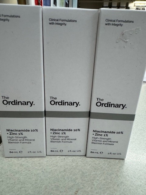The Ordinary Niacinamide 10% + Zinc 1% – 6 boxes 60 ML, 2 fl oz