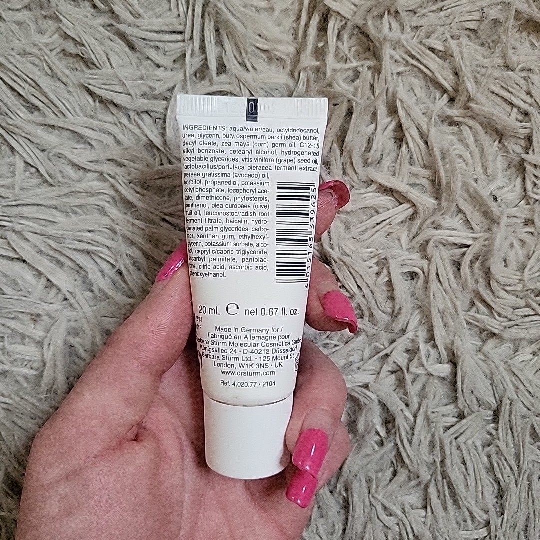 Dr. Barbara Sturm Face Cream Rich 20 mL / 0.67 fl oz Molecular Cosmetics Germany